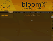 Tablet Screenshot of bloombar.de